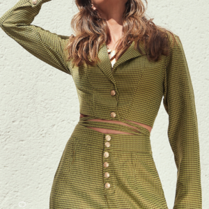 CONJUNTO KIMIKA, CONJUNTO VERDE KIMIKA, LOOCKS ELEGANTES