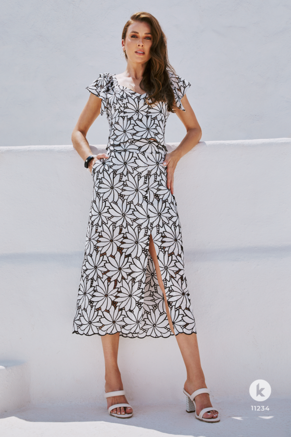 CONJUNTO KIMIKA, CROPPED KIMIKA, SAIA MIDI KIMIKA, FLORIDO KIMIKA, NOVELLI